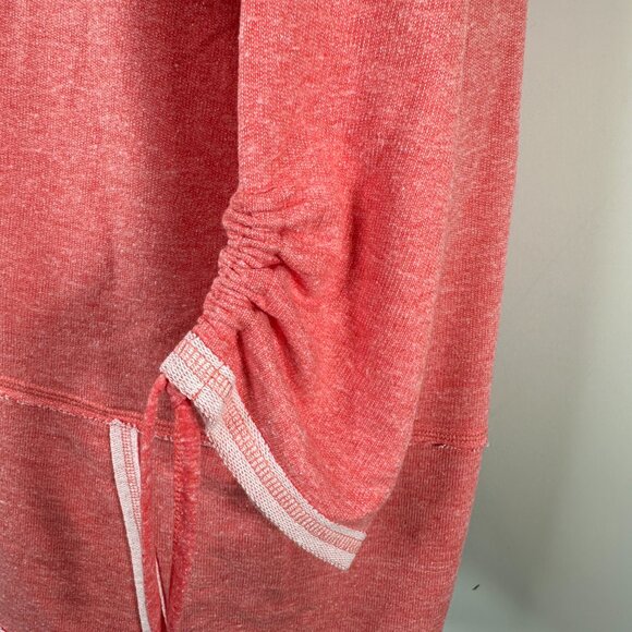 NEW Habitat Clothes to Live In Cerise Terry Tunic Sweatshirt Lagenlook Coral - Picture 4 of 11
